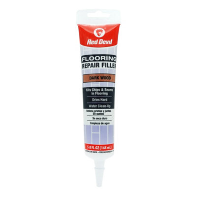 Red Devil Flooring Repair Filler 5 Fl. Oz Squeeze Tube Dark Wood from B&Q