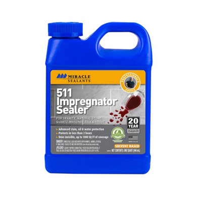 Miracle Sealants 511 Impregnator The Original Impregnating Sealer 946 Mls (Us Quart) from B&Q