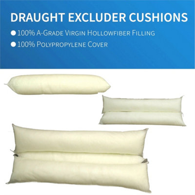 CHILIMILII Draught Excluder Door Draught Guard Draft Stopper Draft Blocker Cushion 9''x37'' from B&Q