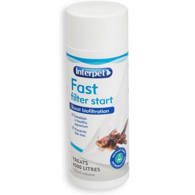 Interpet Fast Filter Start  125Ml Liquid For Aquatic Filtration from B&Q
