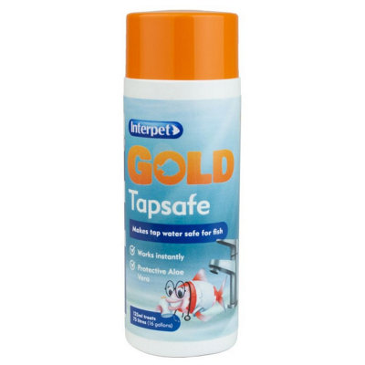 Interpet Gold Tap Safe 125MlPremium Water Conditioner For Aquariums from B&Q