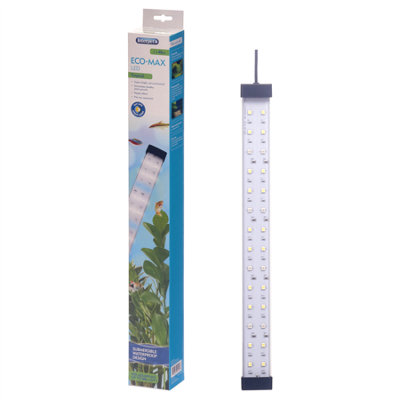  - 45Cm Interpet Eco-Max Bright Led Bulb Strip Tropical Aquarium Fish Tank Lighting Encourages Plant Growth For Aquariums Up To 60Cm