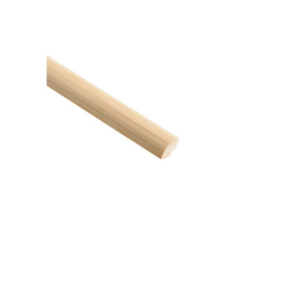 MarlboroughPack Of 5Quadrant Pine 12mm X 12mm X 2400mm from B&Q