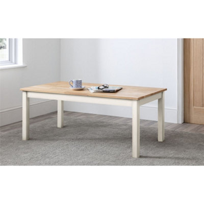 Ashfield Ivory And Oak Classic Coffee Table from B&Q