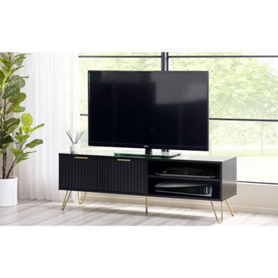 Ashfield Premium Matte Black Tv/media Unit from B&Q