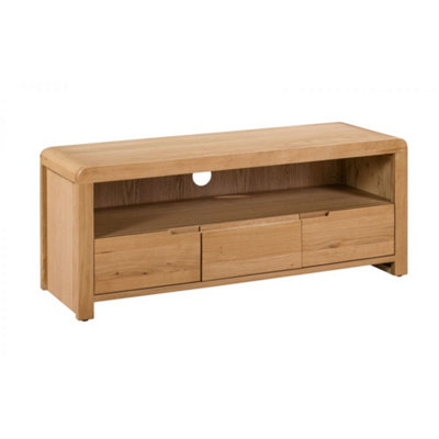 Ashfield Classic Wooden Curve Tv/media Unit from B&Q