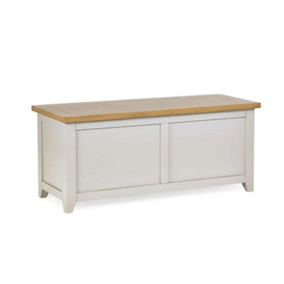Ashfield Classic Elephant Grey Storage Bench from B&Q