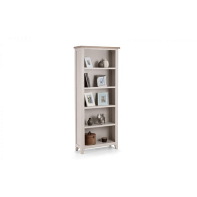 Ashfield Classic Elephant Grey Tall Bookcase from B&Q