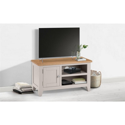 Ashfield Wooden Elephant Grey Tv/media Unit from B&Q