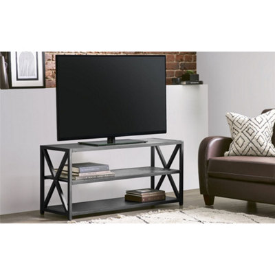 Ashfield Premium Black Ash Tv/media Unit from B&Q