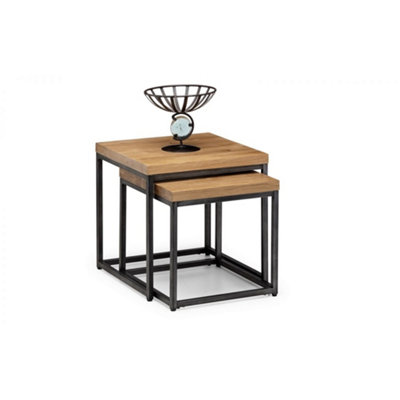 Ashfield Classic Oak Nesting Lamp Tables from B&Q