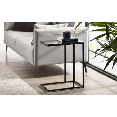 Ashfield Premium Smoked Glass Drinks Table from B&Q