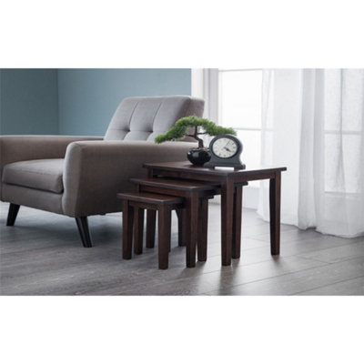 Ashfield Premium Mahogany Nest Of Tables from B&Q