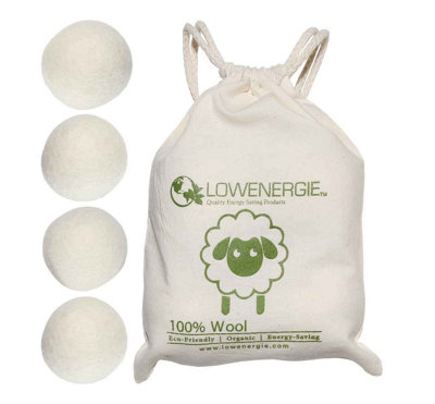 Lowenergie Wool Dryer BallsPack Of 4 Eco Friendly Tumble Dryer from B&Q