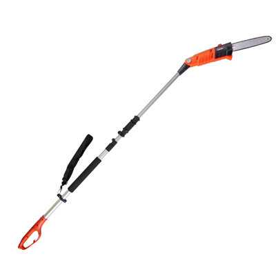 B&Q -  600W Corded Electric Long Reach Pole Pruner & Chainsaw25Cm (10")