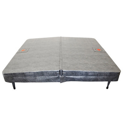Canadian Spa Company Grey Square Cover (L) 218Cm X (W) 218Cm-38364 