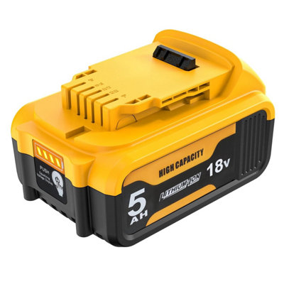 Power Elektro Dcb 184 18 V 5.0 Ah Replacement Xr Battery Compatible With Dewalt Dcb 200 Dcb 180 Dcb 181 Dcb 182 Dcb 201 Dcb 200-2 from B&Q