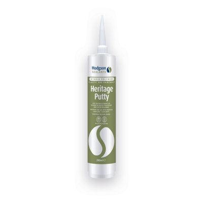 Hodgson Heritage Putty 290MlWhite from B&Q