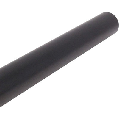 EaiHanging Wardobe Rail2500mm X 25mmBlack from B&Q