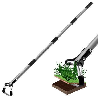 Walensee Adjustable Action Hoe36"-66" Scuffle Loop Weeder & Cultivator With Comfort Cushion Grip For Garden Use from B&Q