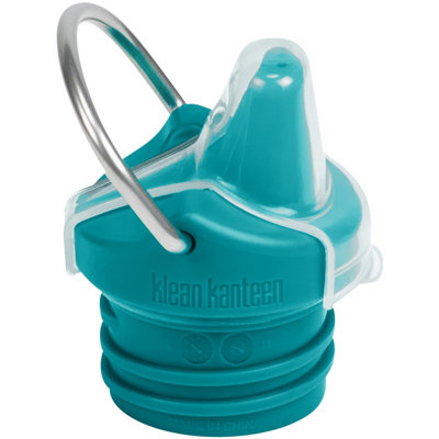 Klean Kanteen Sippy Bottle Cap Replacement Top Teal from B&Q