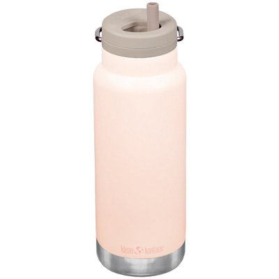 Klean Kanteen Tkwide Twist Cap W/straw Insulated Bottle 946Ml Heavenly Pink from B&Q