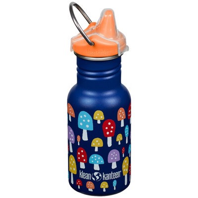 Klean Kanteen Classic Kid's Sippy Bottle 355Ml Mushrooms from B&Q