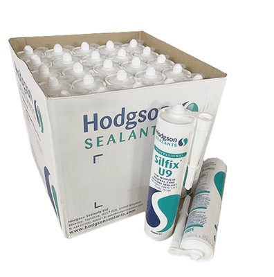 25X Hodgson Silfix U9 Silicone SealantClear from B&Q