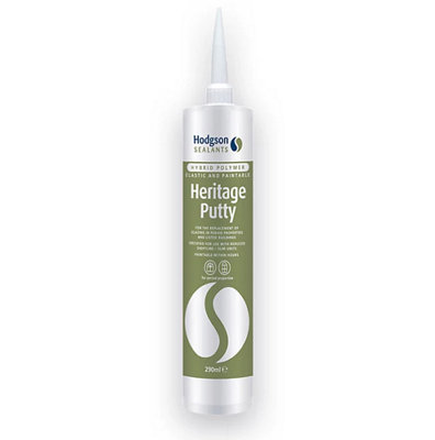 Hodgsons Hodgson Heritage PuttyHybrid Sealant290Ml Black from B&Q
