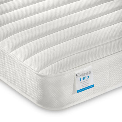 Bedmaster Theo Pocket Sprung Low Profil Mattress Double from B&Q