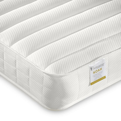 Bedmaster Noah Memory Sprung Low Profile Mattress Single from B&Q