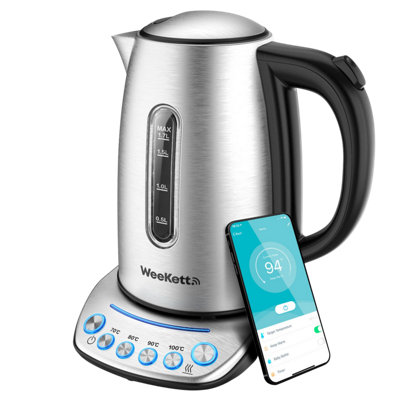 Smart Kettle Alexa Google Siri Temperature Control Keep Warm Weekett from B&Q