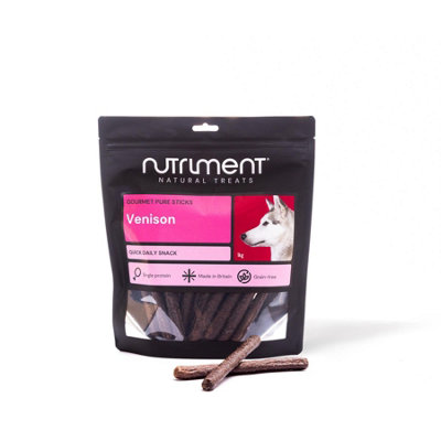 Pet Treats Wholesale Gourmet Venison Pure Sticks (1Kg)100% Meat Natural Dog Treat from B&Q