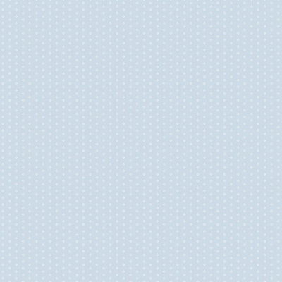 Galerie Pretty Prints Light Blue Swiss Dot Motif Wallpaper Roll from B&Q