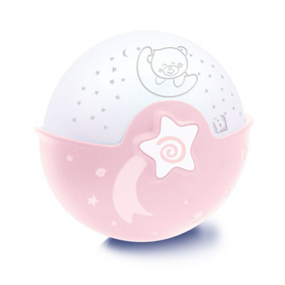 Infantino Soothing Night Light & Projector Pink from B&Q