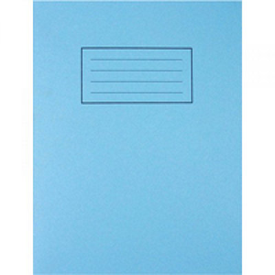 Silvo Silvine Exercise Book Ruled 229X178mm Blue (Pack Of 10) from B&Q