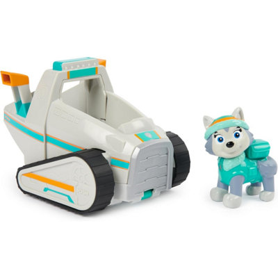 Paw Patrol Everests Rescue Snowmobile Vehicle And Figure - Neutral - Image 3