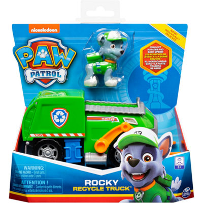 B&Q -  Recycle Truck And Mini Character FigureRocky