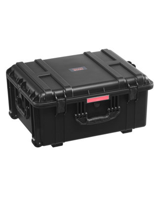 B&Q 3.5 Cu.ft Weatherproof Hard Case, Waterproof Hard Case With Rolling Wheels & Retractable Pull Handle, Ip67 Waterproof Protective