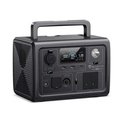 Bluetti Eb3A Solar Generator268Wh Battery Backup 600W Ac Outlets For Home UseOutdoor Power Outage from B&Q
