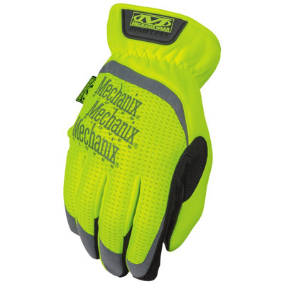 Mechanix Wear The Safety Fastfit Gloves Yellow Size S from B&Q