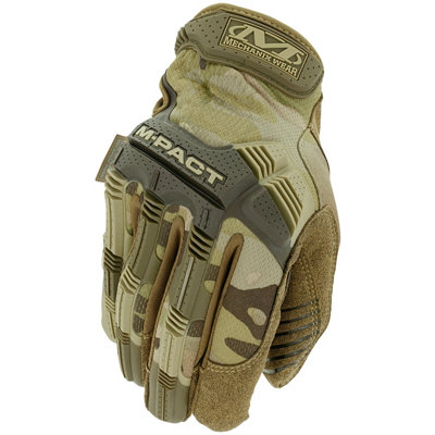 Mechanix Wear M-Pact Gloves Multicam Size S from B&Q