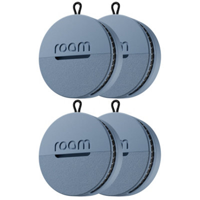Roam Smart Gps Tracker For ItemsKeys & Bags4 Pack BlueWaterproofLong BatteryIphone & Android Compatible from B&Q