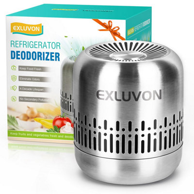 Exluvon Fridge Deodoriser,lasts For 10 Years Refrigerator Deodoriser Kitchen Gadgets Freshener Odour Eliminator Freezer,rv And from B&Q