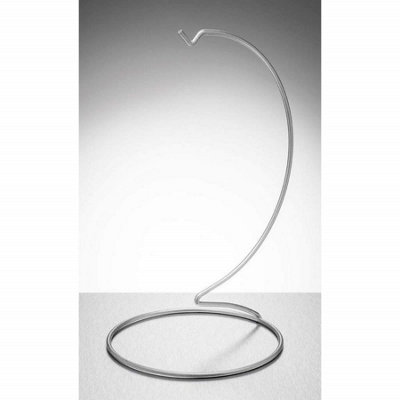 Sienna Glass Unisex Silver Metal Ornament Stand Large - Image 4