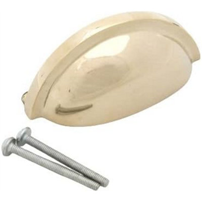 Castelion Brass Drawer Pull Concealed Fixings from B&Q