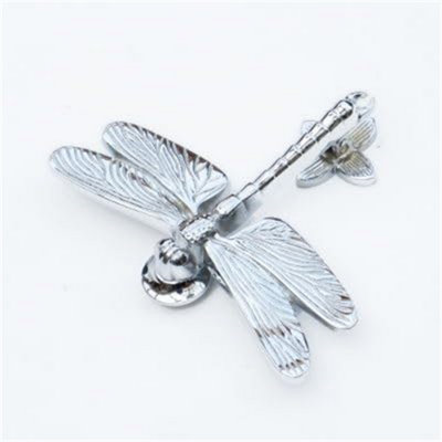 Castelion Chrome Dragonfly Door Knocker from B&Q