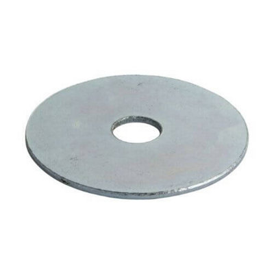 Bolts.co.uk M10 X 30mmRepair Penny WasherBzpPack Of 100 from B&Q