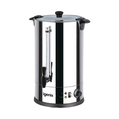 B&Q -  8.8 Litre Stainless Steel Urn