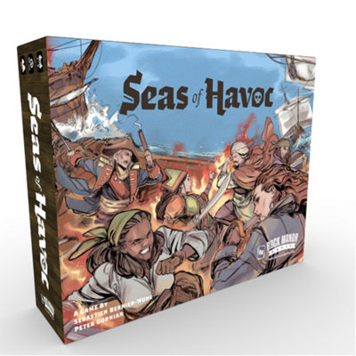 Asmodee Seas Of HavocCaptain's Deluxe EditionBrand New And Sealed from B&Q